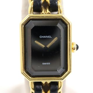 シャネル(CHANEL)の【CHANEL】シャネル プルミエール 腕時計 H0001 ゴールド GP クォーツ #L/tm08065kw(腕時計)