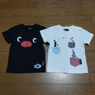 子供服　ピングー　Tシャツ(2枚)(Tシャツ/カットソー)