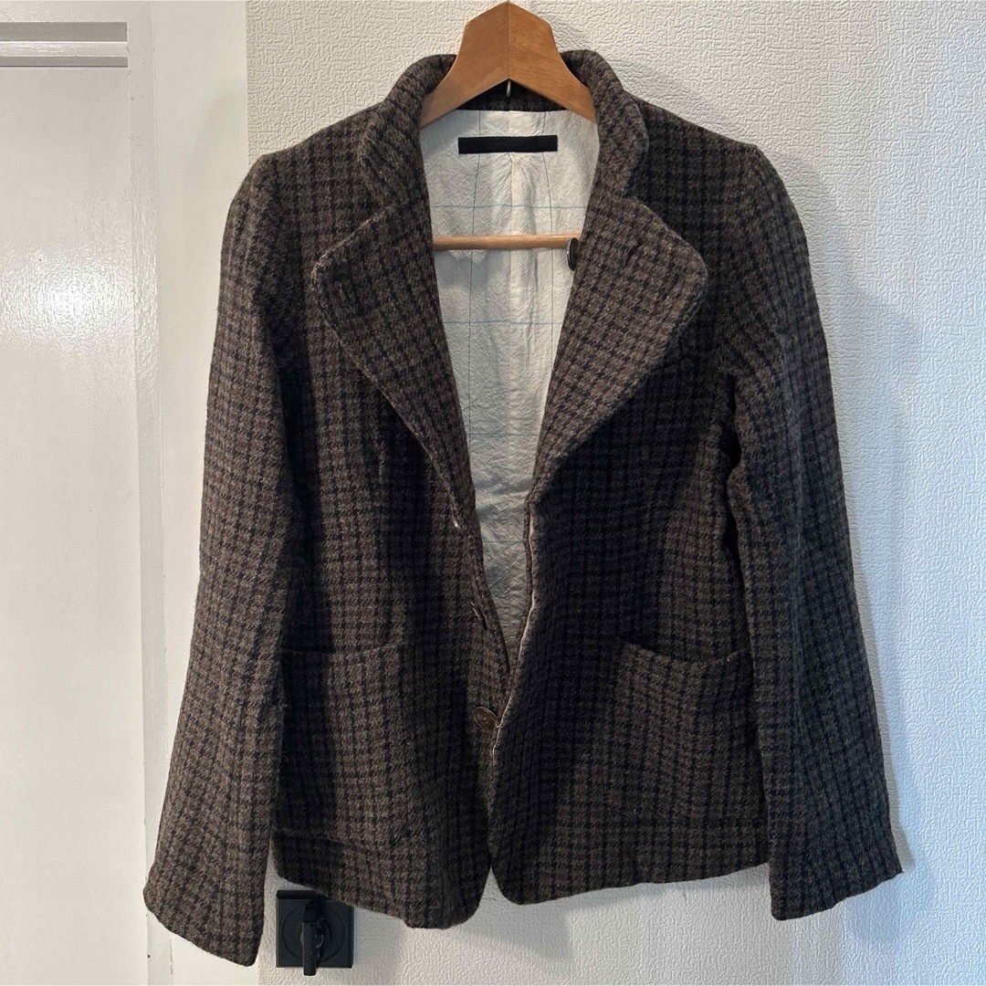 Pasdecalais パドカレ　ウールチェックコート