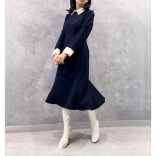 CELFORD - 値下げ！美品 セルフォード⭐︎襟付き ワンピース 36 完売品