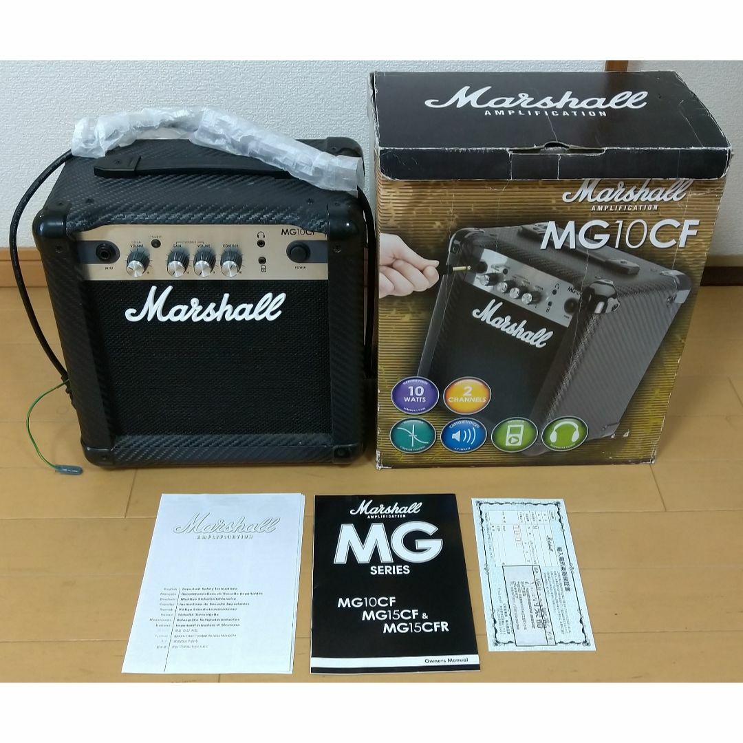 FRANKLIN&MARSHALL(フランクリンアンドマーシャル)のマーシャル　ギターアンプ　MG10CF 楽器のレコーディング/PA機器(パワーアンプ)の商品写真