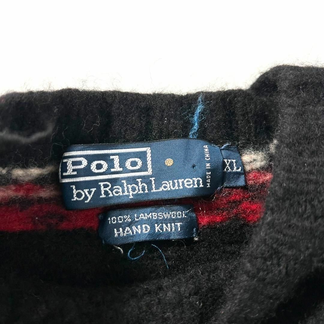 POLO RALPH LAUREN(ポロラルフローレン)の90s 00s polo ralph lauren ノルディック柄 古着 XL レディースのトップス(ニット/セーター)の商品写真