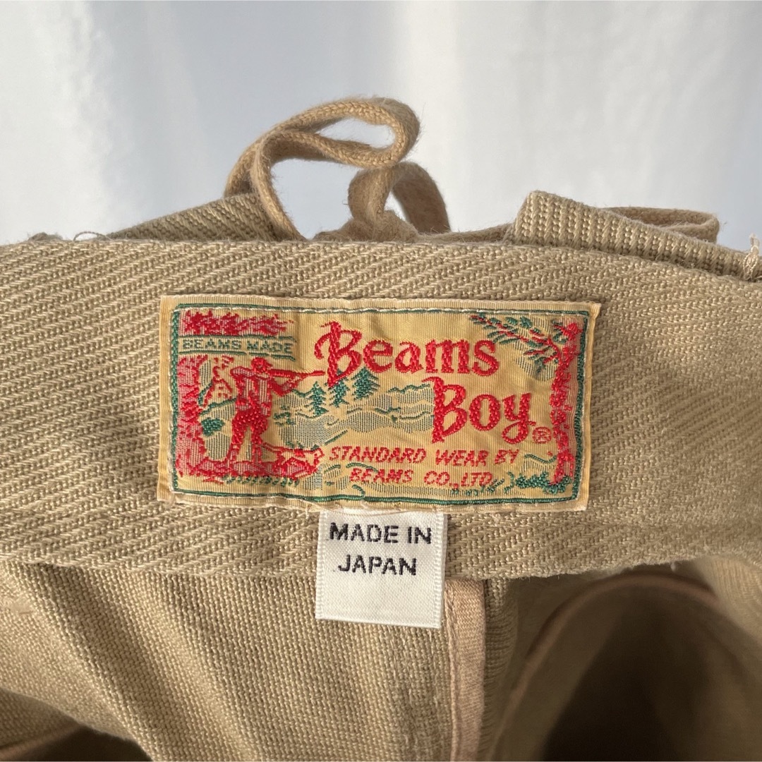 BEAMS BOY(ビームスボーイ)の日本製　Beams Boy 編み上げチノパン レディースのパンツ(チノパン)の商品写真