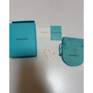 ティファニー(Tiffany & Co.)のティファニー　オープンハートキーリング (キーホルダー)