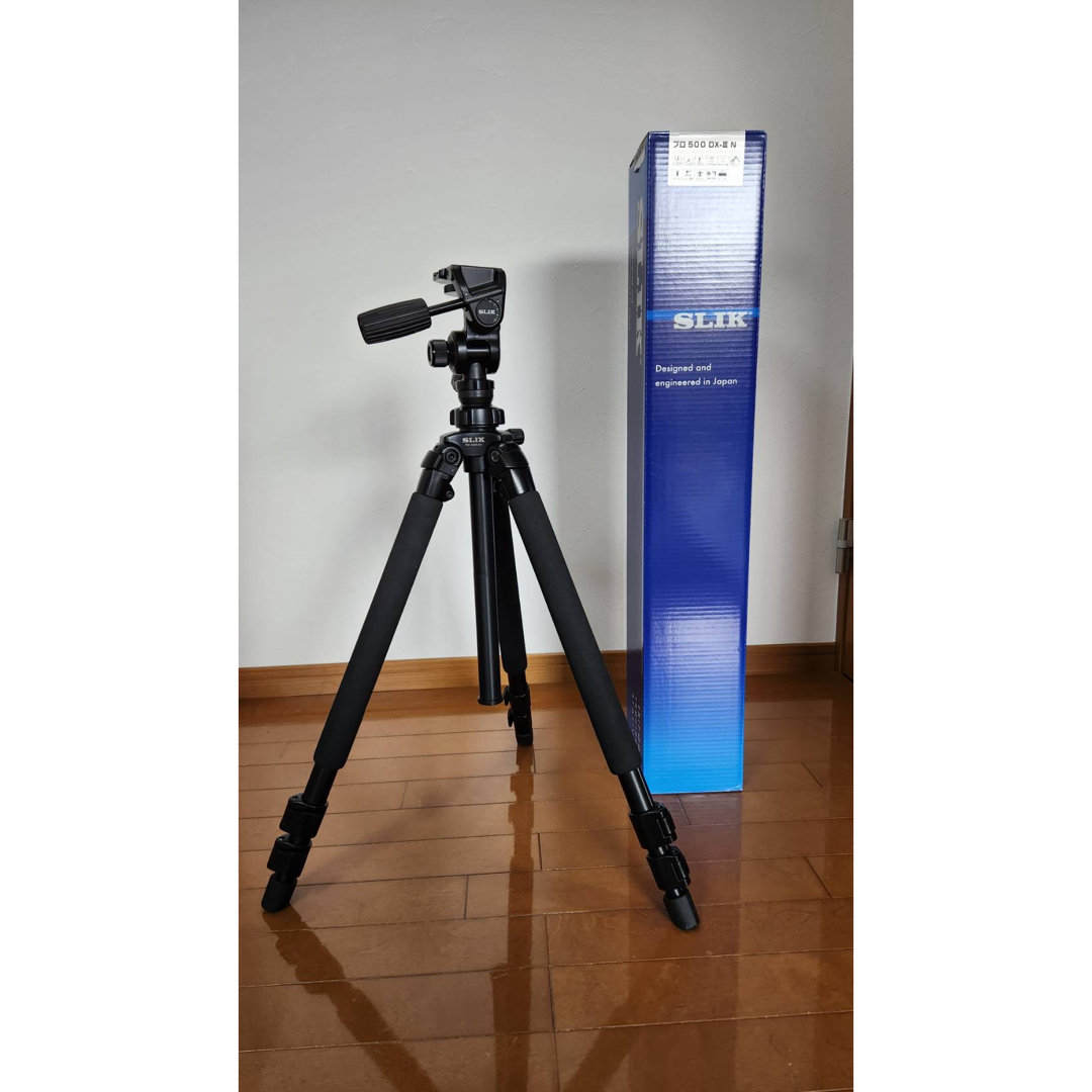 雲台付 SLIK スリック 三脚 PRO 500DX Ⅲの通販 by dai's shop|ラクマ