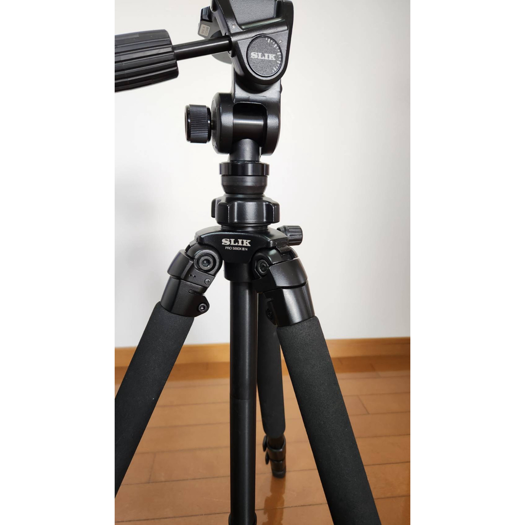 雲台付 SLIK スリック 三脚 PRO 500DX Ⅲの通販 by dai's shop|ラクマ