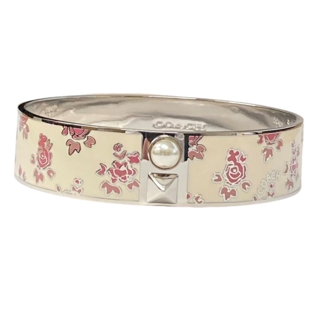 COACH コーチ PRAIRIE FLORAL BANGLE バングル 未使用保管品 N2311R248Ｓ付属品