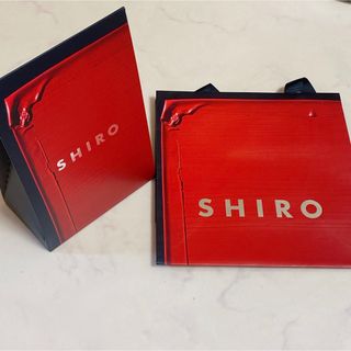 シロ(shiro)のA SIX様専用　SHIRO ショッパー 袋 コスメボックス (ショップ袋)