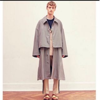 YOKE - 19SS YOKE 3WAY BAL COLLAR SHARE COAT