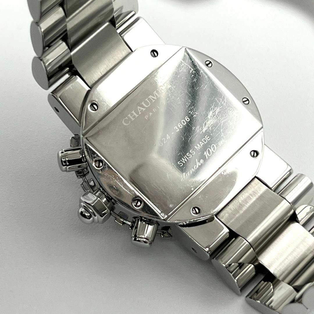 CHAUMET(ショーメ)の【希少・美品】ショーメ　CHAUMET　メンズ　時計　腕時計　クロノグラフ メンズの時計(腕時計(アナログ))の商品写真