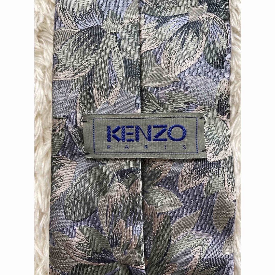 KENZO(ケンゾー)のKENZO ケンゾー　花柄　刺繍　ネクタイ　おしゃれ　 メンズのファッション小物(ネクタイ)の商品写真