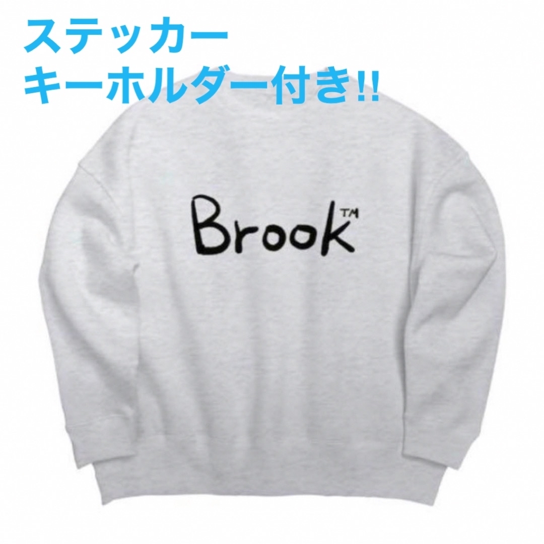 2023 aw Brook グレー XL スウェット スエット-