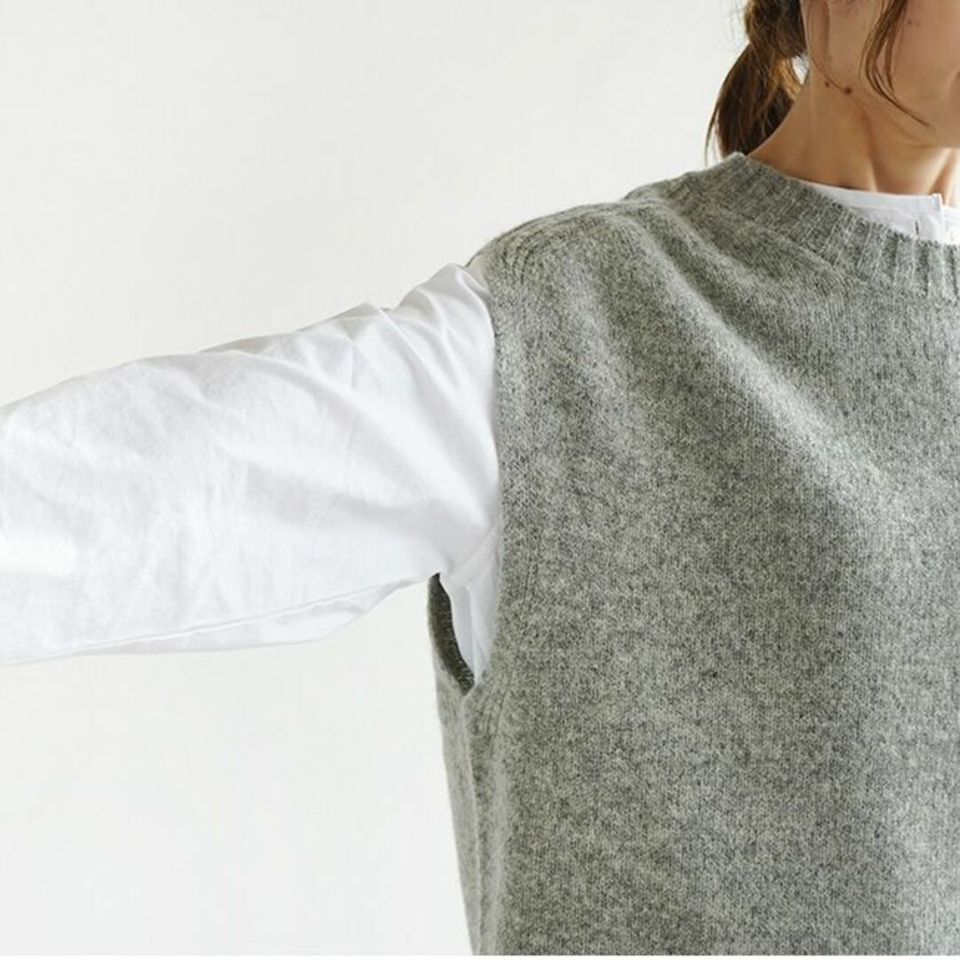 Plit - 新品 prit✨プリット シェットランドウール100% ワイド