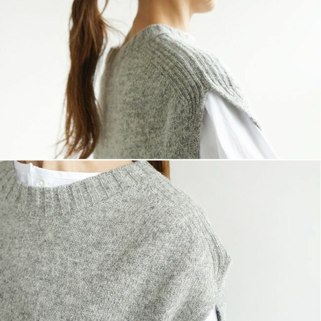 Plit - 新品 prit✨プリット シェットランドウール100% ワイド