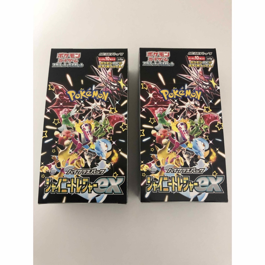 シャイニートレジャーex 未開封BOX シュリンクなし ペリペリ付き- シャイニートレジャーex 未開封BOX シュリンクなし ペリペリ付き-