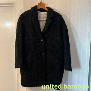 united bamboo - united bamboo  レディース　チェスターコート　ブラック