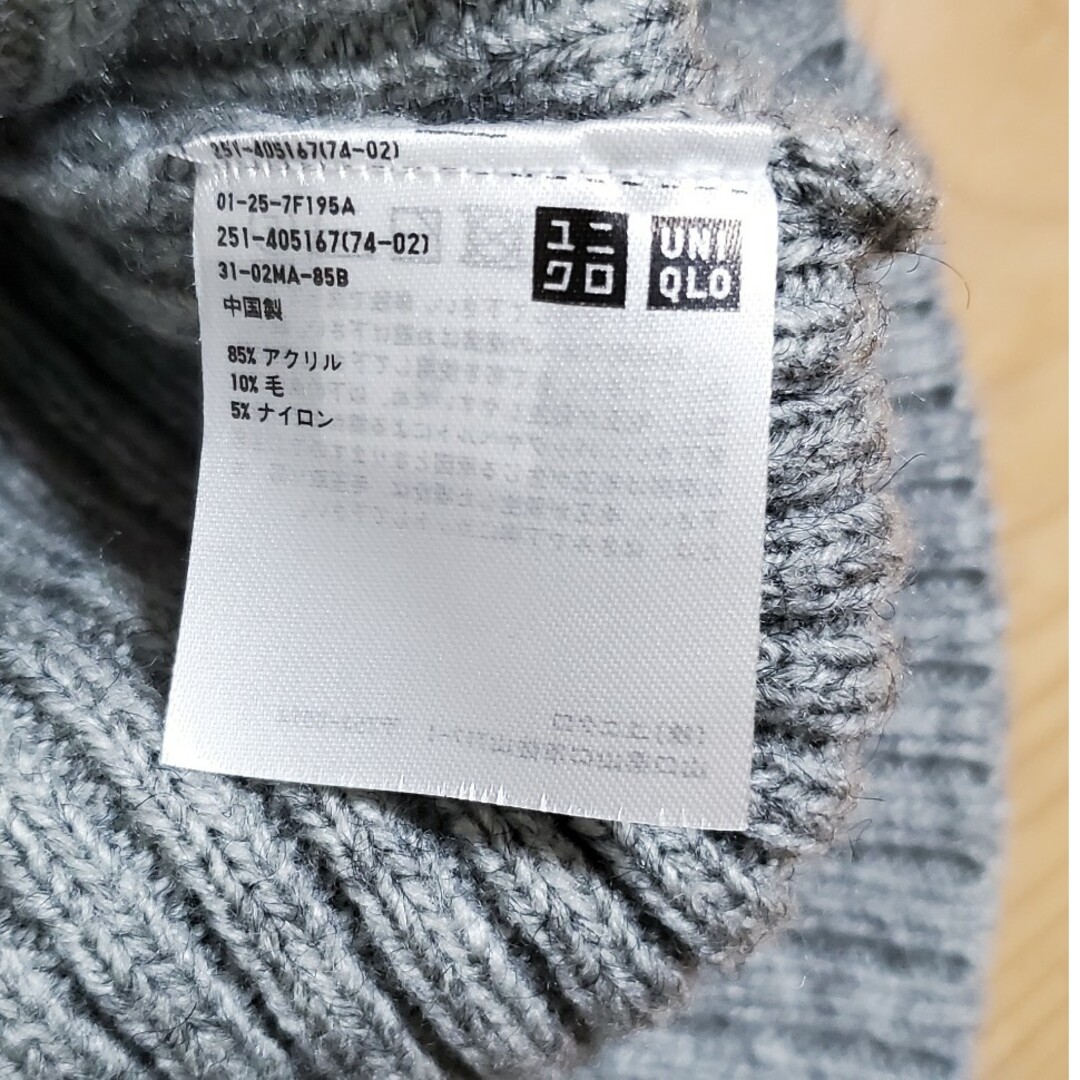 UNIQLO(ユニクロ)のUNIQLO　ハイネックニット レディースのトップス(ニット/セーター)の商品写真