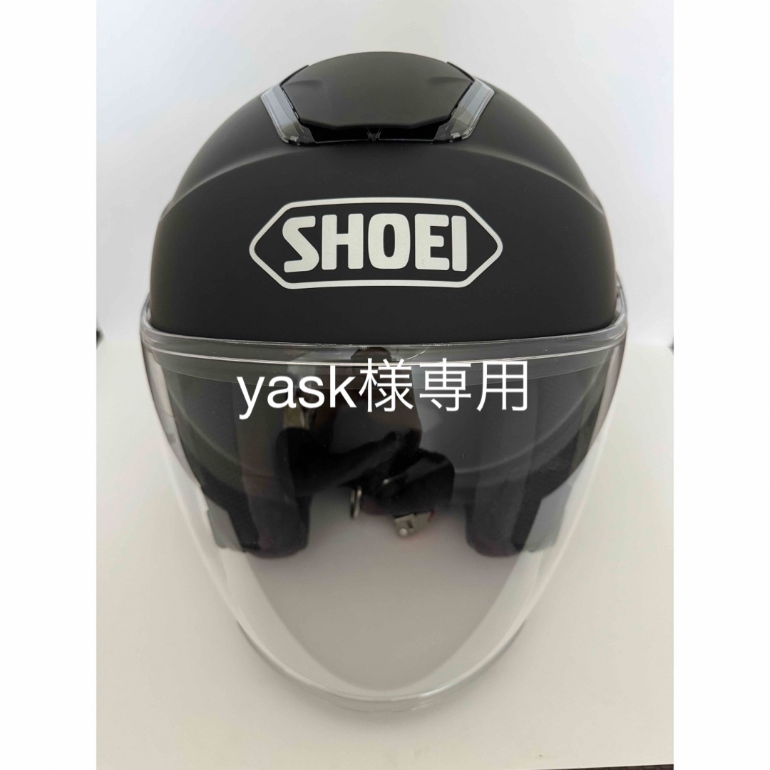 SHOEI(ショウエイ)のSHOEI バイクヘルメット　J-Cruise ジェイクルーズ　ブラック　Ｌ 自動車/バイクのバイク(ヘルメット/シールド)の商品写真