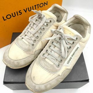 ルイヴィトン(LOUIS VUITTON)のLOUIS VUITTON ナイロンスニーカー バイカラー 26.5cm(スニーカー)