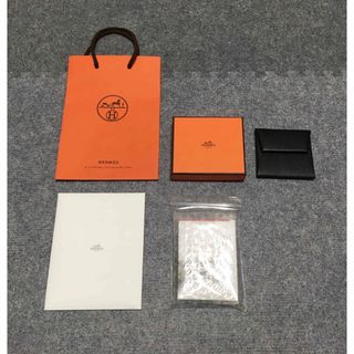 エルメス(Hermes)のHERMES エルメス／バスティア／コインケース 小銭入れ 財布／ブラック 黒(コインケース)