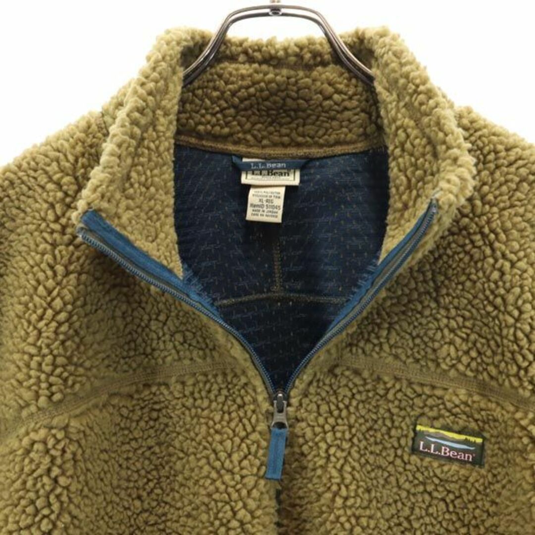 L.L.Bean(エルエルビーン)のエルエルビーン アウトドア 長袖 ボアジャケット XL グリーン L.L.Bean メンズ 古着 【231203】 メンズのジャケット/アウター(その他)の商品写真