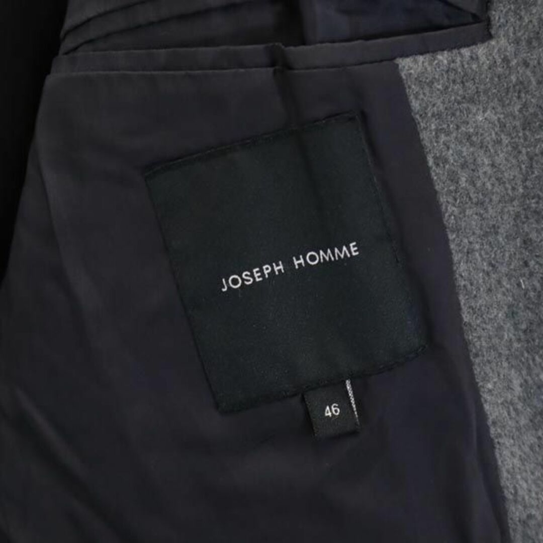 JOSEPH(ジョゼフ)のジョセフ オム ウール ステンカラーコート 46 グレー JOSEPH HOMME メンズ 古着 【231203】 メンズのジャケット/アウター(ステンカラーコート)の商品写真