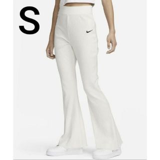 ナイキ(NIKE)の【新品未使用】 S ナイキ スポーツウェアウィメンズ ハイウエスト リブ(カジュアルパンツ)