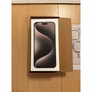 アイフォーン(iPhone)のiphone 15 pro max 256 ナチュラルチタニウム(スマートフォン本体)