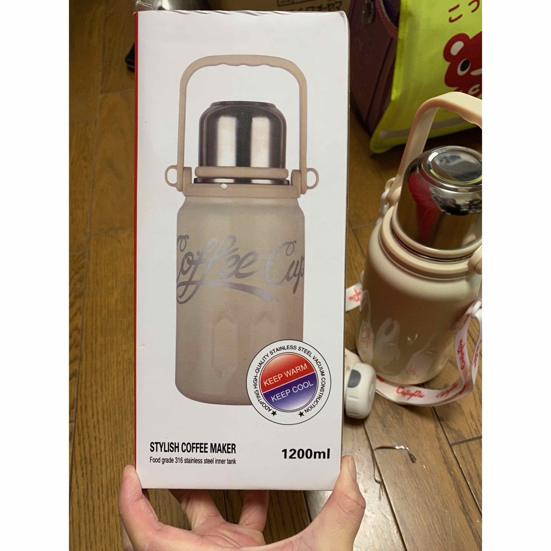 コカ・コーラ(コカコーラ)のスタイリッシュコーヒーメーカー 1200ml インテリア/住まい/日用品のキッチン/食器(収納/キッチン雑貨)の商品写真