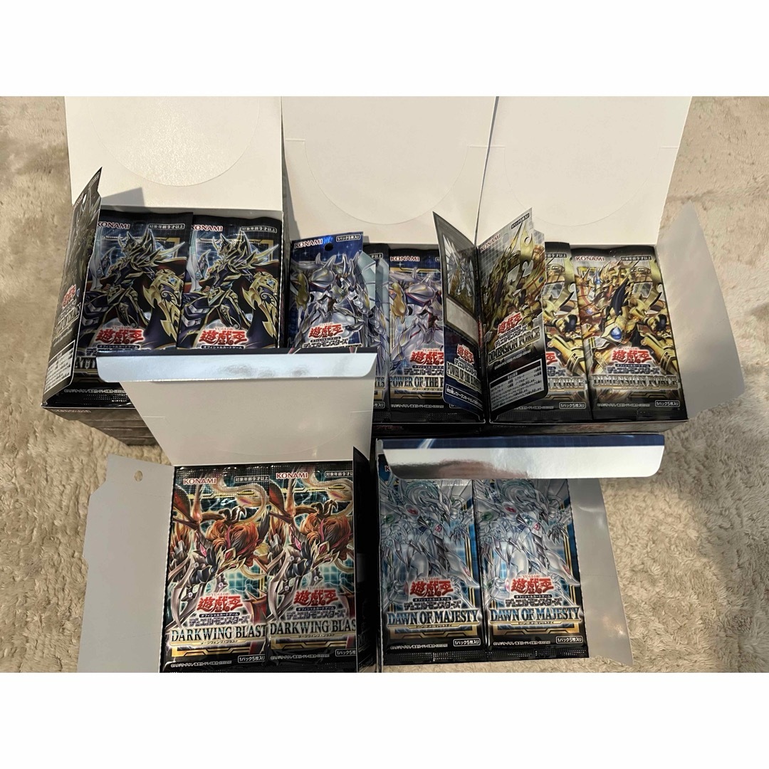 遊戯王(ユウギオウ)の遊戯王　未開封パックセット　14BOX分（420パック） エンタメ/ホビーのトレーディングカード(Box/デッキ/パック)の商品写真