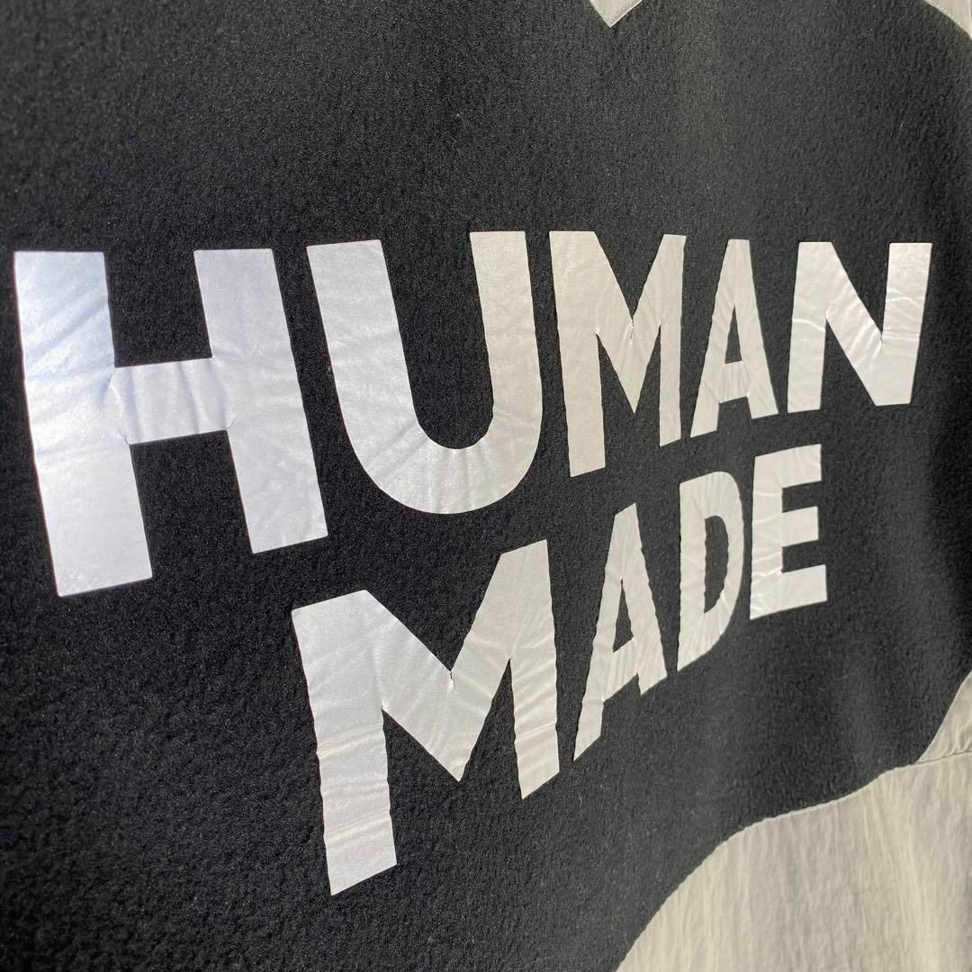 カラーブラックグレー『HUMAN MADE』ヒューマンメイド (L) フリースジャケット