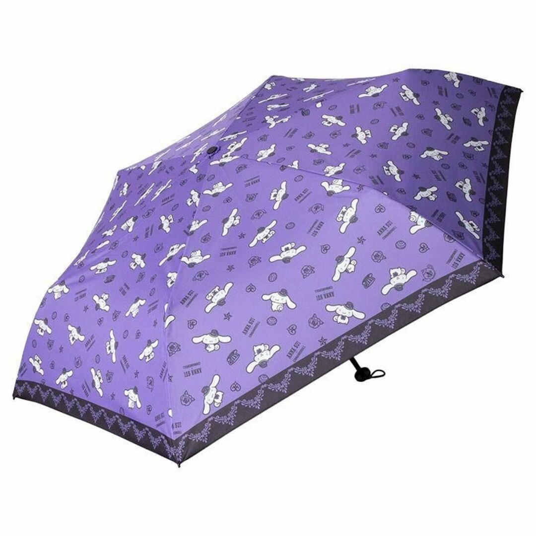 ANNA SUI(アナスイ)の【新品タグ付き】アナスイ シナモロールコラボ 晴雨兼用折り畳み傘 54cm パー レディースのファッション小物(傘)の商品写真