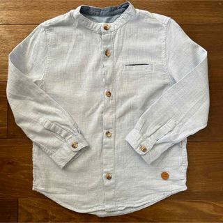 ザラキッズ(ZARA KIDS)のZARA BABY ノーカラーシャツ　ザラベイビー(Tシャツ/カットソー)