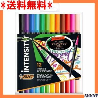 ☆人気 ビック Bic 水性 ペン 筆ペン 塗り絵 カラー MPK12 1639(その他)