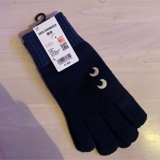 ユニクロ(UNIQLO)の【新品】ユニクロ アニヤハインドマーチ ヒートテックニットグローブ コラボ L(手袋)