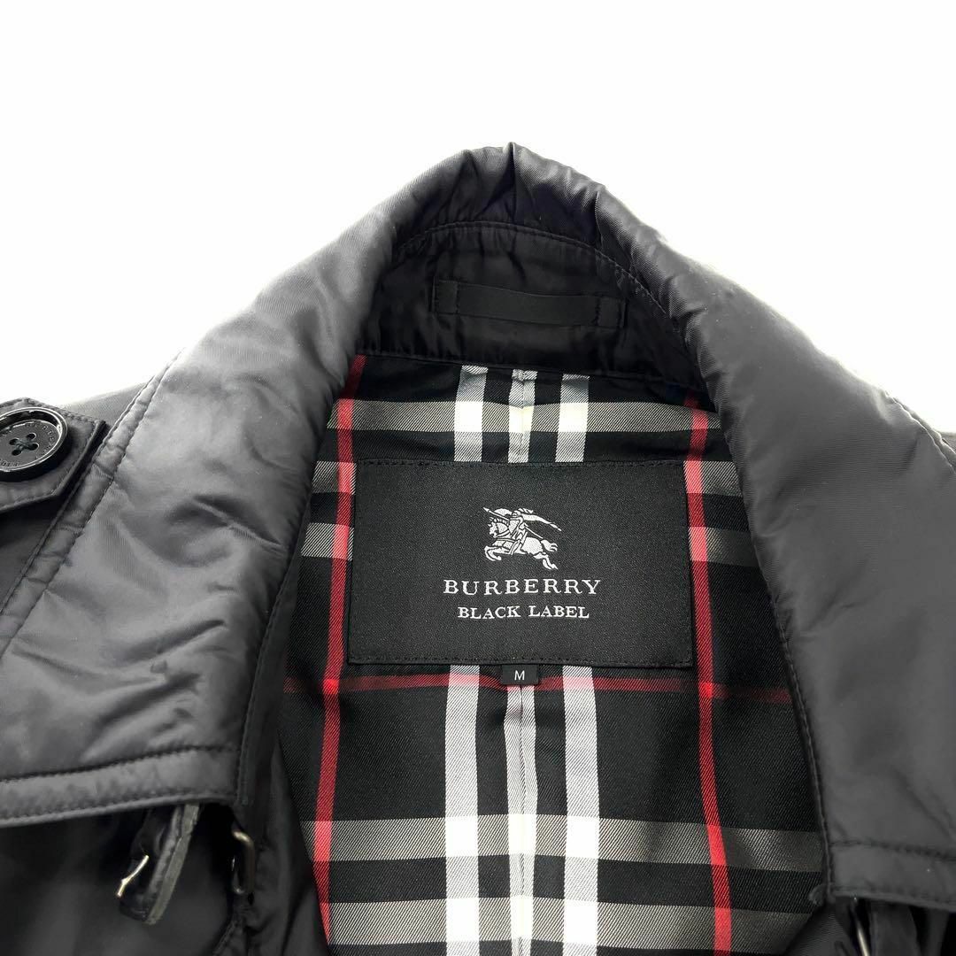 BURBERRY BLACK LABEL(バーバリーブラックレーベル)の【美品】Burberry バーバリーブラックレーベル　ダウン　トレンチ　コート メンズのジャケット/アウター(トレンチコート)の商品写真