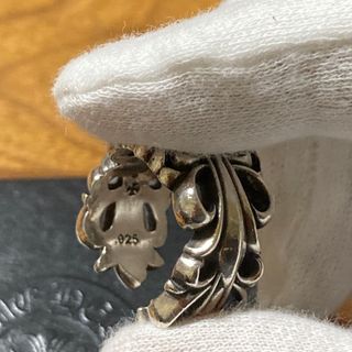 Chrome Hearts - クロムハーツ ダブルフローラルリング 19号 美品 イン