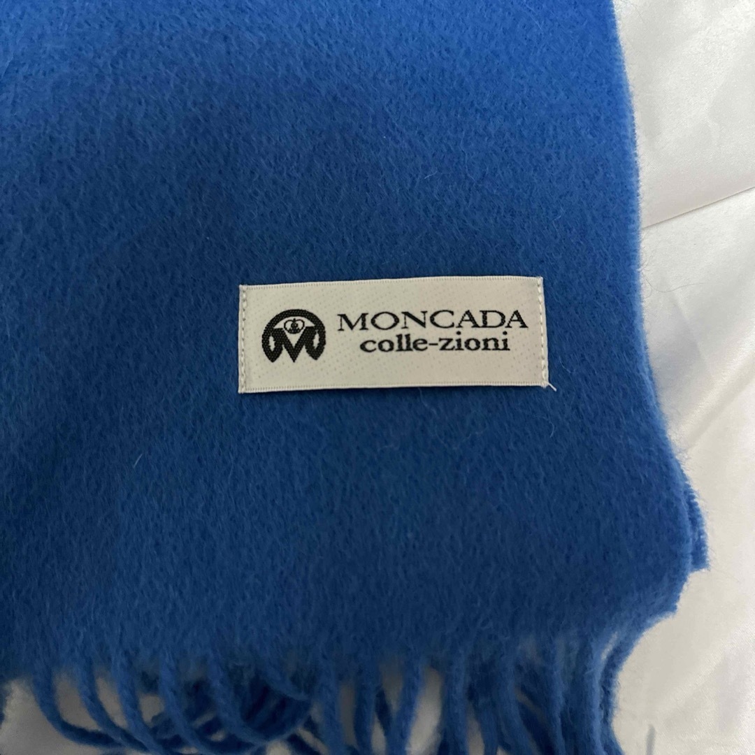 MONCADA ストール　ブルー系 レディースのファッション小物(ストール/パシュミナ)の商品写真