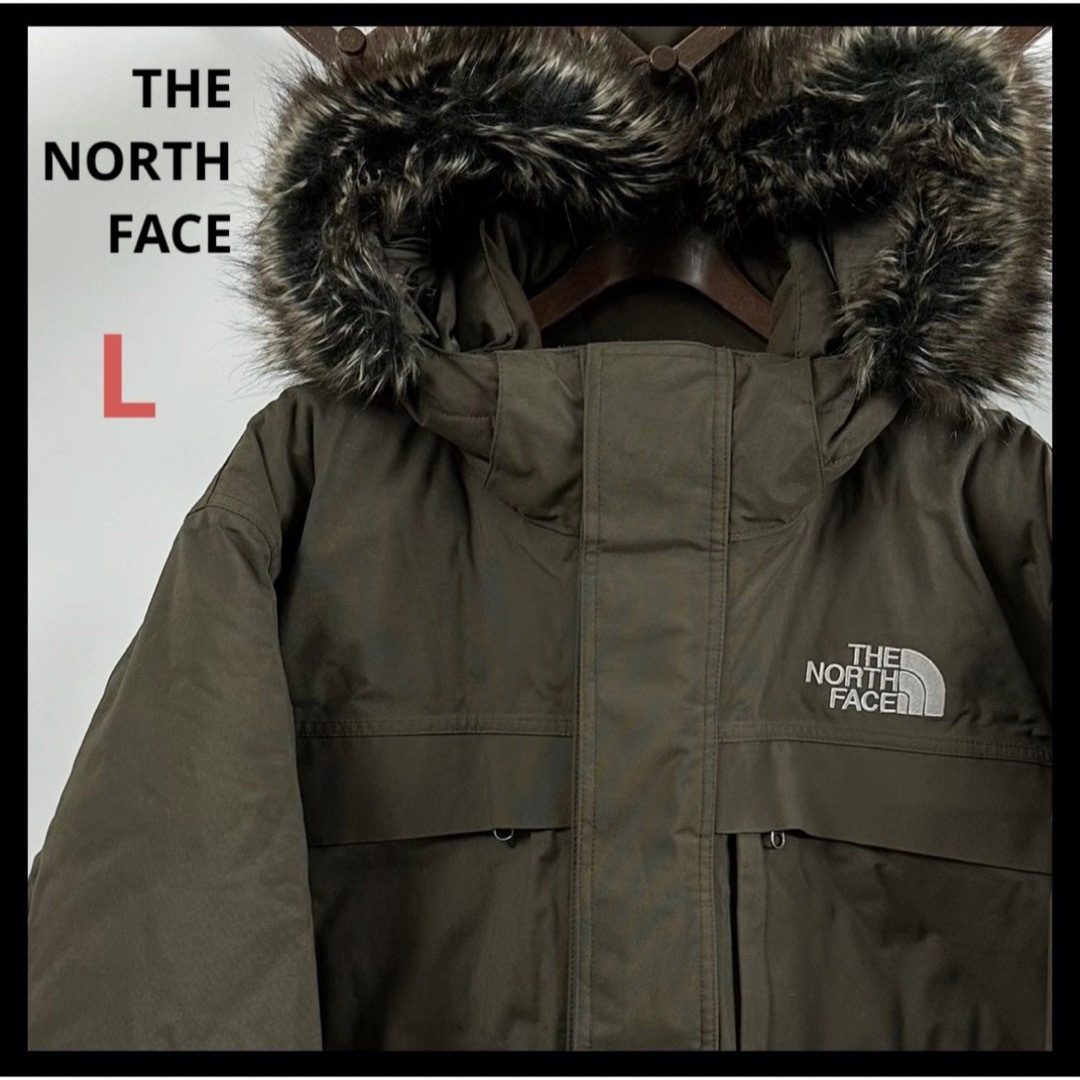 約58cmTHE NORTH FACE ノースフェイス アイスジャケット ダウン 茶 美品