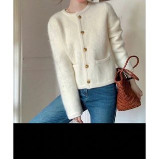 金ボタンニットジャケットの通販 by emm.shop|ラクマ 金ボタンニットジャケットの通販 by emm.shop|ラクマ