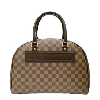 ルイヴィトン(LOUIS VUITTON)の　ルイ・ヴィトン LOUIS VUITTON ノリータ N41455 エベヌ ダミエ・キャンバス/レザー レディース ハンドバッグ(ハンドバッグ)