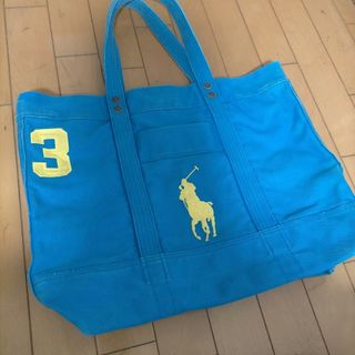 ポロラルフローレン(POLO RALPH LAUREN)のポロラルフローレン トートバッグ 青(トートバッグ)