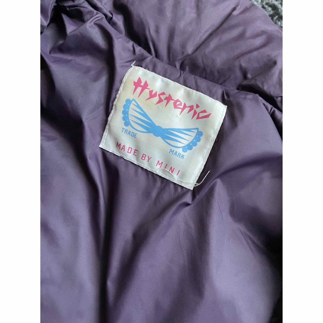 HYSTERIC MINI(ヒステリックミニ)のヒスミニ　ダウンジャケット キッズ/ベビー/マタニティのベビー服(~85cm)(ジャケット/コート)の商品写真