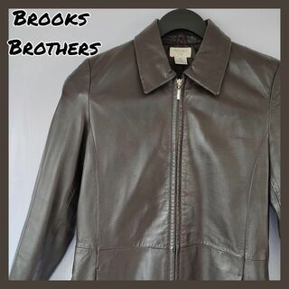 ブルックスブラザース(Brooks Brothers)のBrooks Brothers ブルックスブラザーズ ラムレザー ジャケット(レザージャケット)