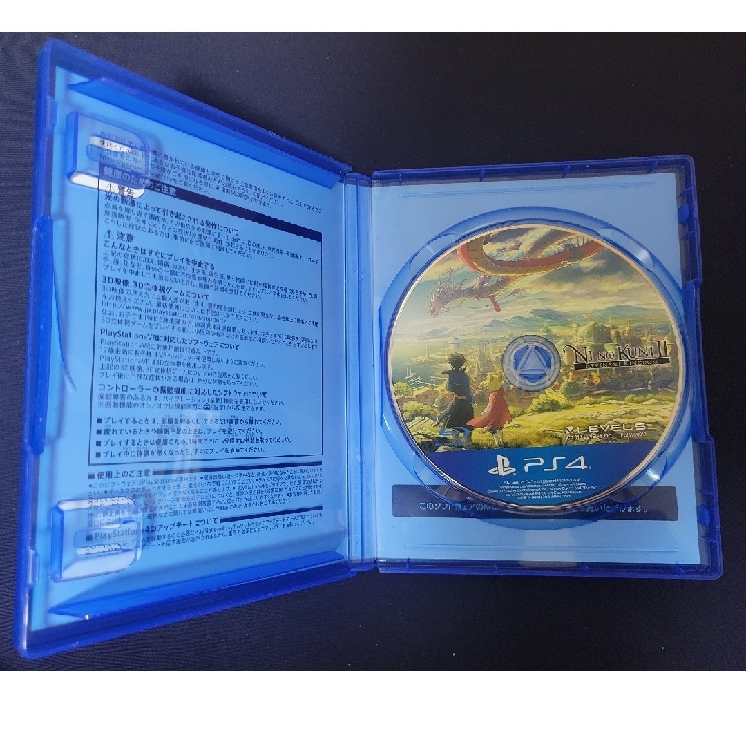 PlayStation4(プレイステーション4)の二ノ国II レヴァナントキングダム /New みんなのGOLF　 PS4 エンタメ/ホビーのゲームソフト/ゲーム機本体(家庭用ゲームソフト)の商品写真