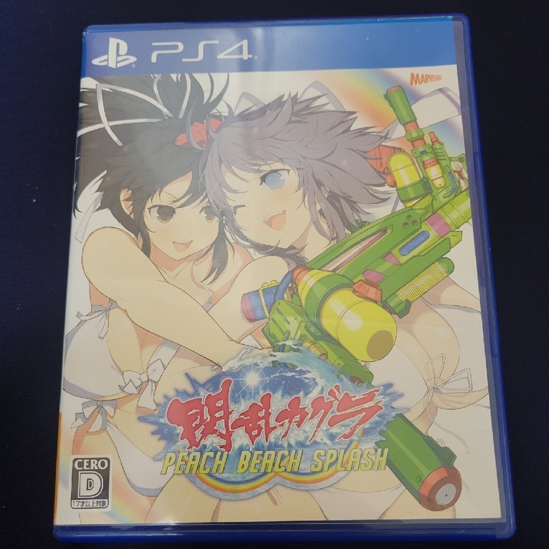 PlayStation4(プレイステーション4)の閃乱カグラ PEACH BEACH SPLASH PS4 エンタメ/ホビーのゲームソフト/ゲーム機本体(家庭用ゲームソフト)の商品写真