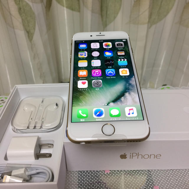 A 【新品】 Gold 16GB auの通販 m2017# アップルならラクマ 【2022秋冬新作】 iPhone 6ゴールド