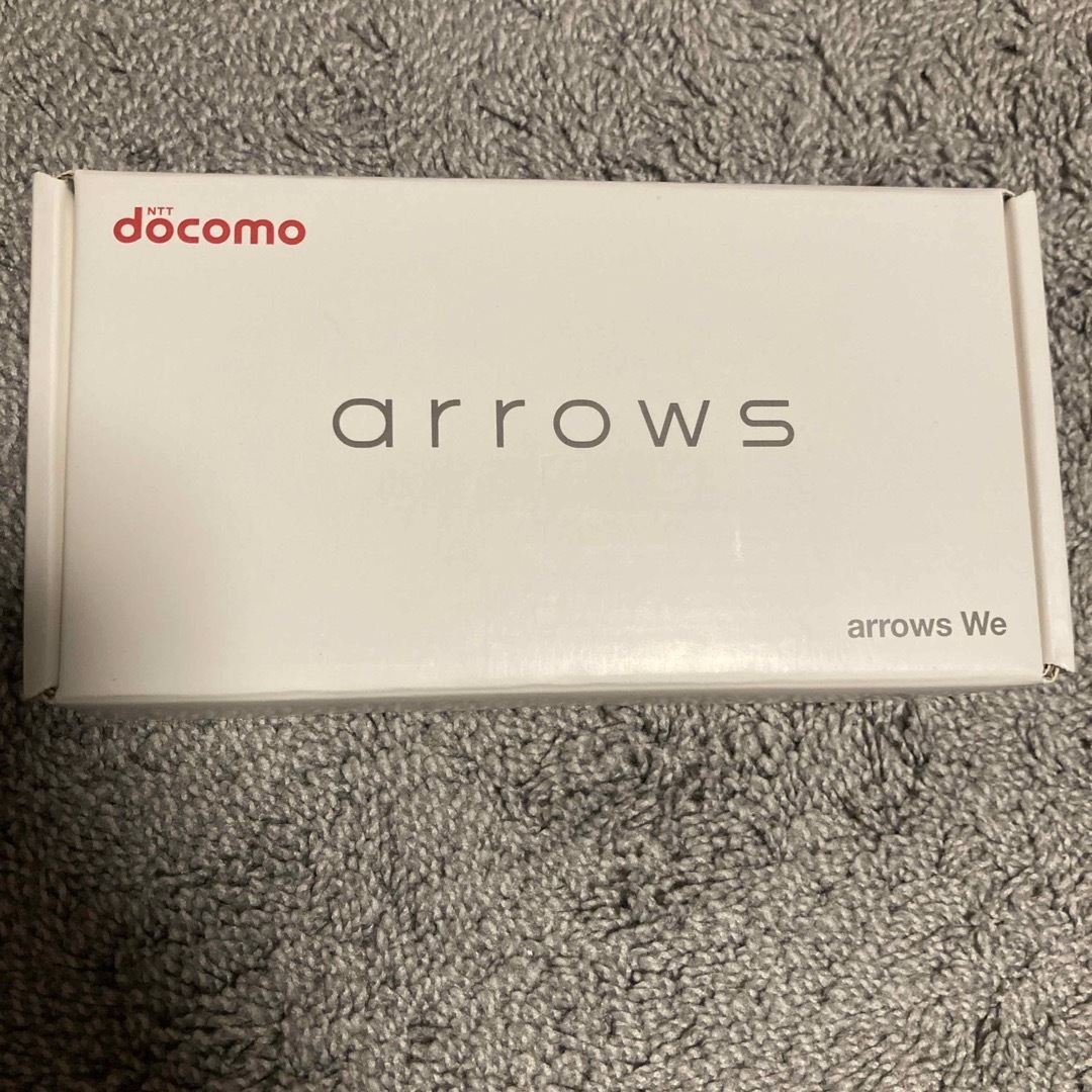 64GB機種対応機種【新品・未使用】FUJITSU arrows We F-51B ホワイト