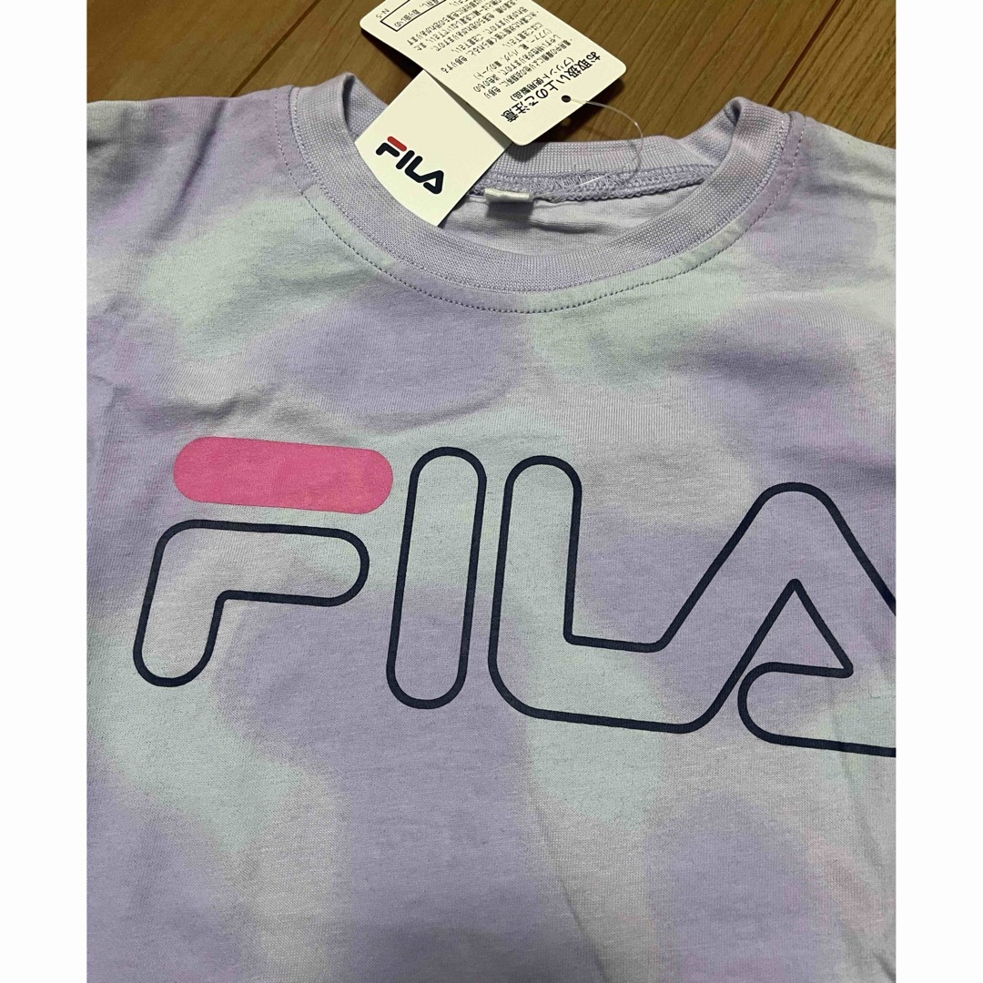 FILA(フィラ)の新品 FILA Tシャツ 長袖 キッズ/ベビー/マタニティのキッズ服女の子用(90cm~)(Tシャツ/カットソー)の商品写真