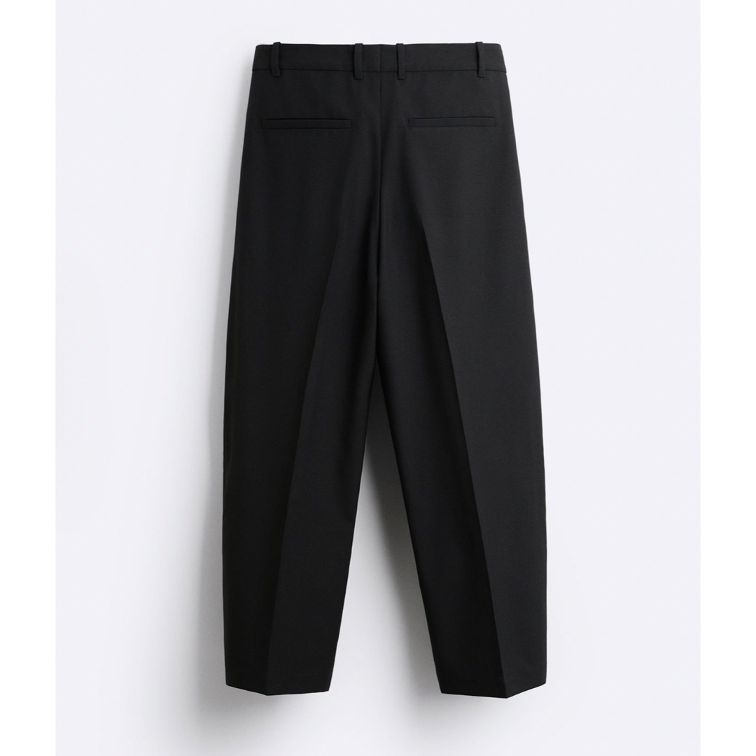 ZARA×STUDIO NICHOLSONプリーツパンツ ワイドフィットパンツ の ZARA×STUDIO NICHOLSONプリーツパンツ ワイドフィットパンツ の